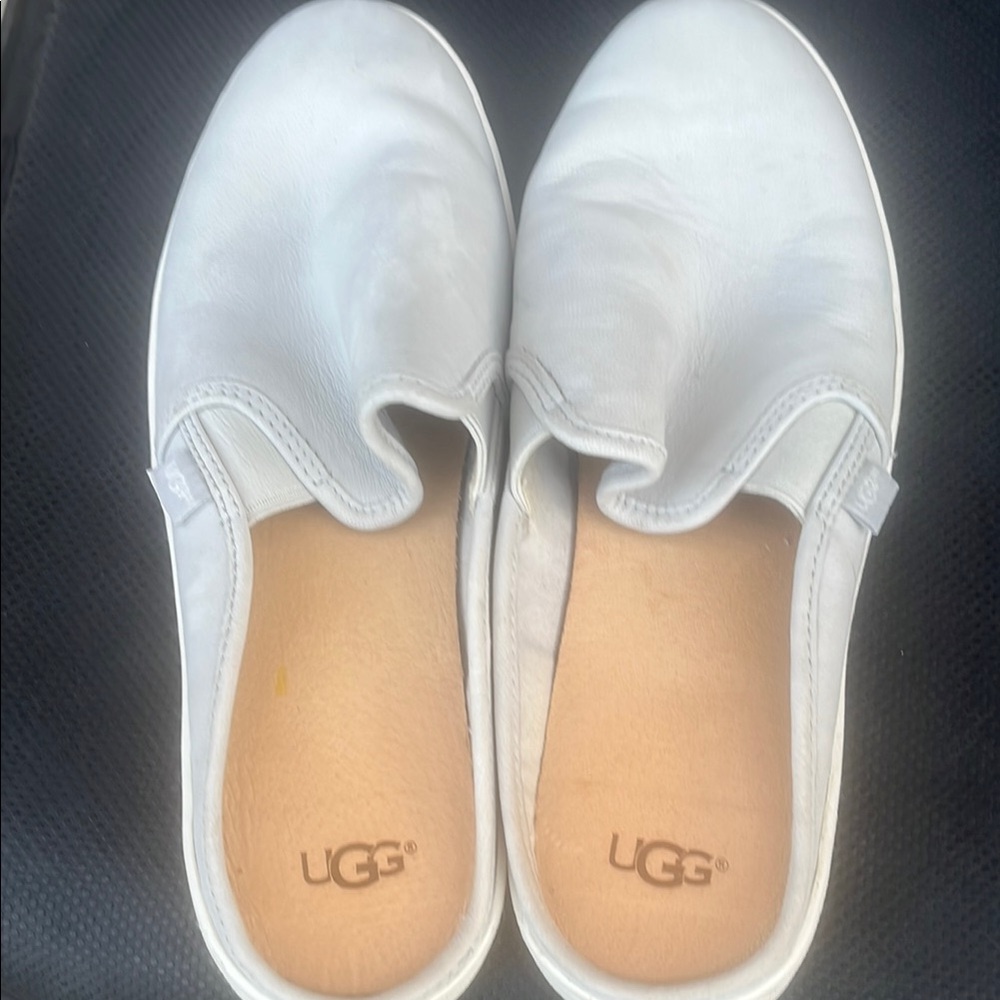 UGG Cream Slip-On Shoes